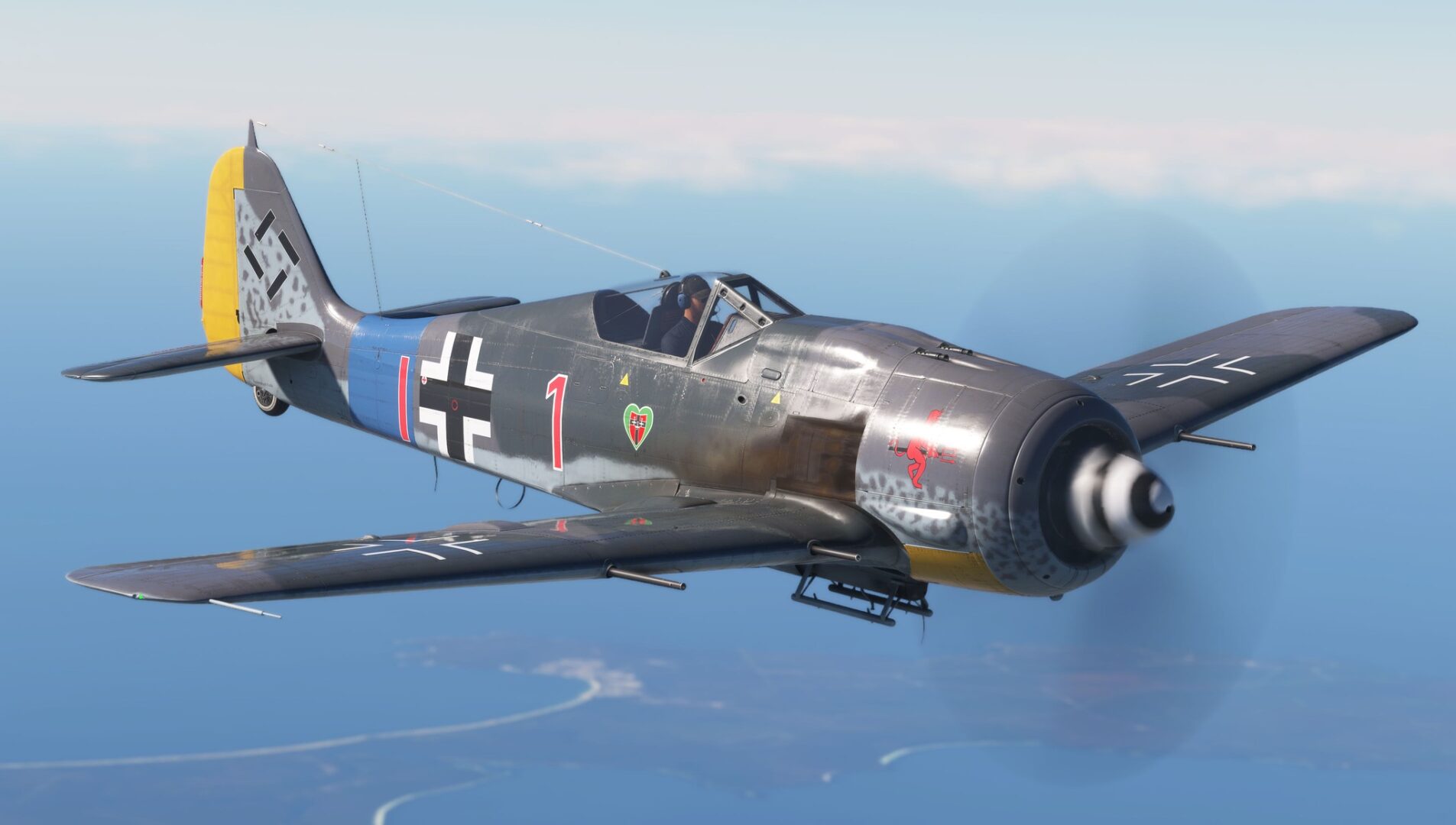 Microsoft Flight Simulator FW-190