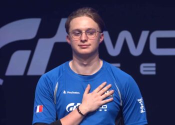 Gran Turismo World Series Kylian Drumont on the Podium of Round 3