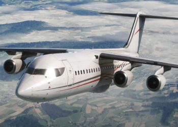 Avro RJ in Microsoft Flight Simulator