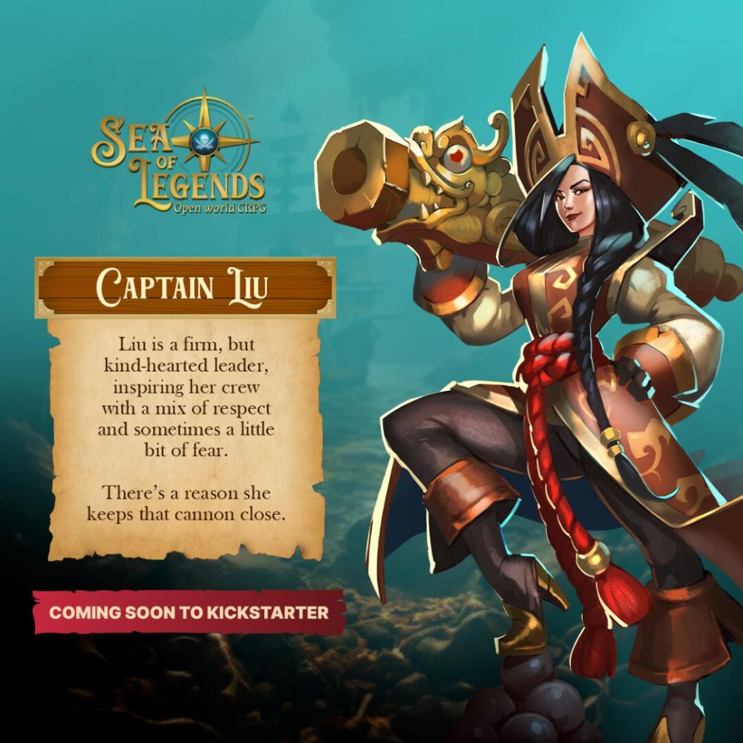 Sea of Legends Captain Liu