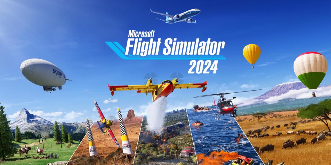Microsoft Flight Simulator 2024 key art