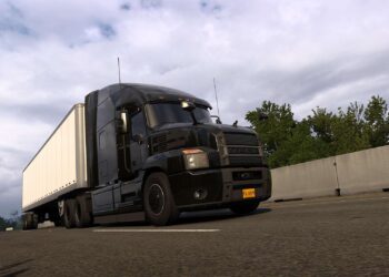 American Truck Simulator Mack Black Anthem
