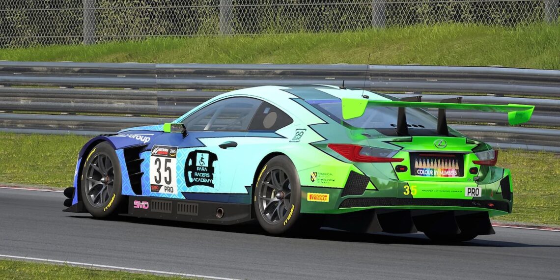 esports car for Para Racers Academy