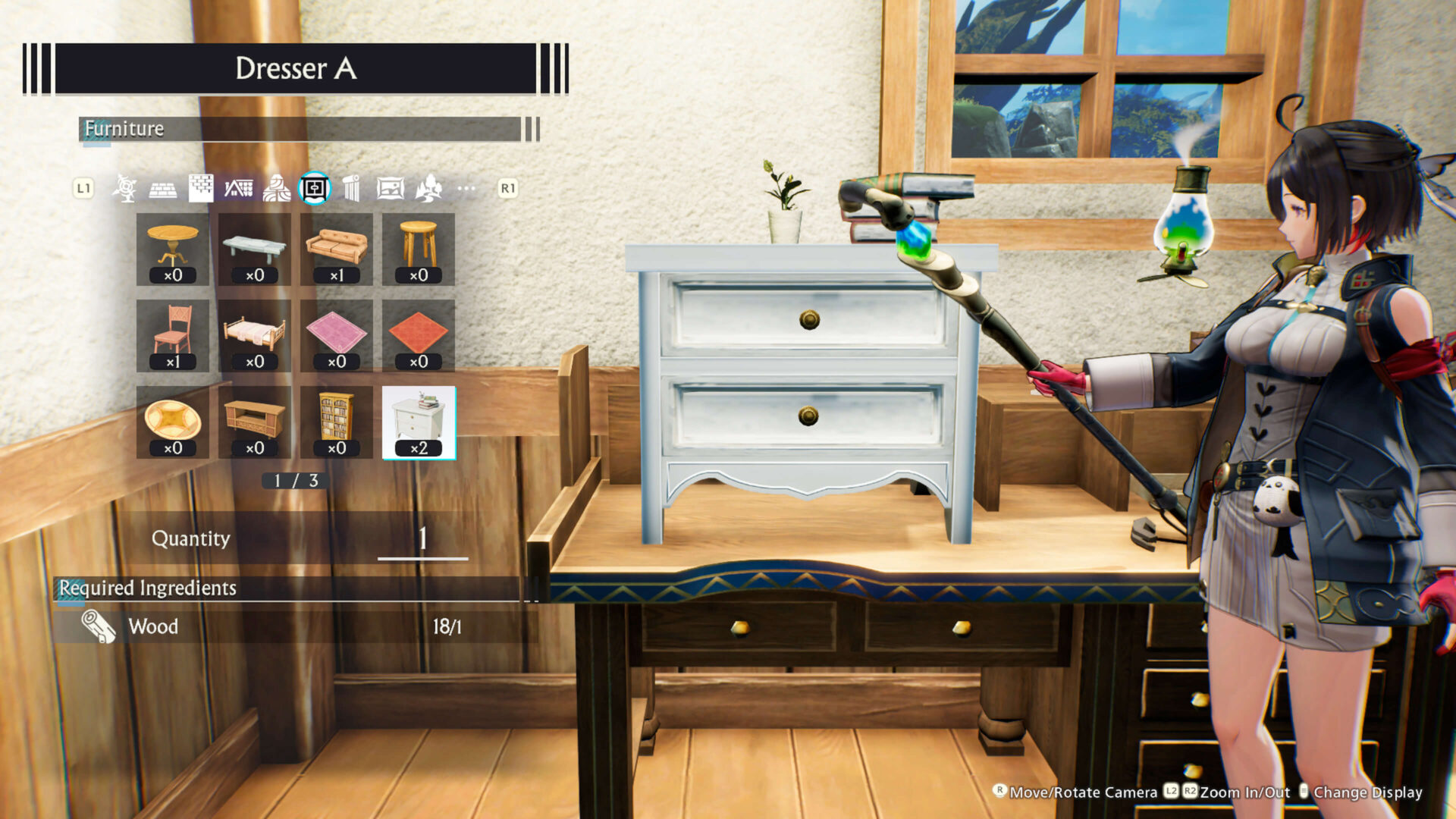 furniture in Atelier Yumia