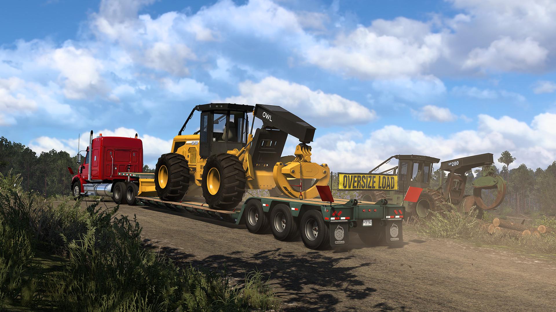 Forest Machinery DLC American Truck Simulator