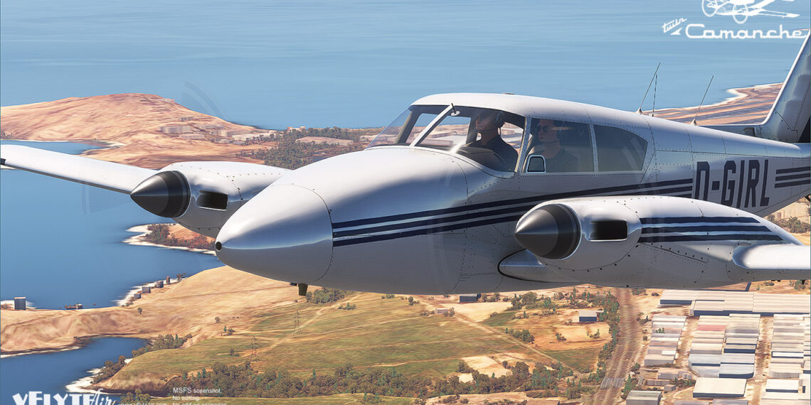 Microsoft Flight Simulator Twin Comanche