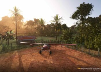 MSFS Highland Bush Strips Pack 3