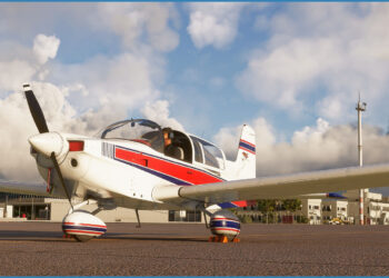 Grumman American AA-5 in Microsoft Flight Simulator