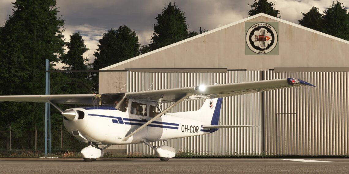 Microsoft Flight simulator Oulu Airport