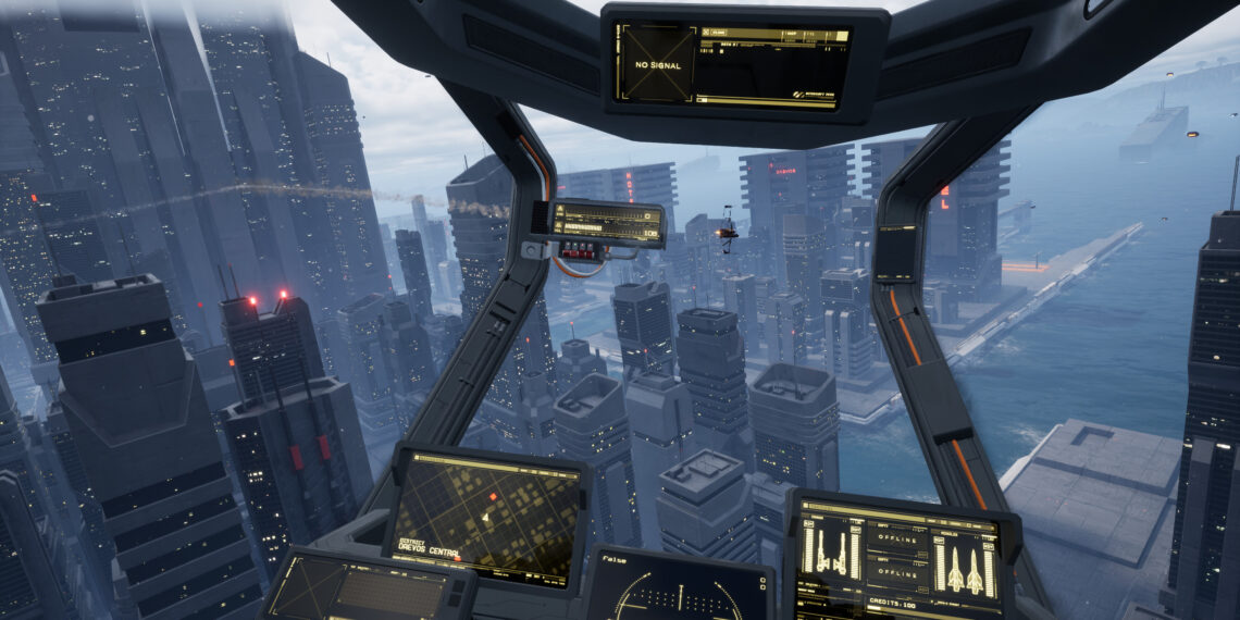 Cyberpunk Flight Simulator G-Rebels Announced for 2025 Release