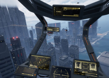 Cyberpunk Flight Simulator G-Rebels Announced for 2025 Release