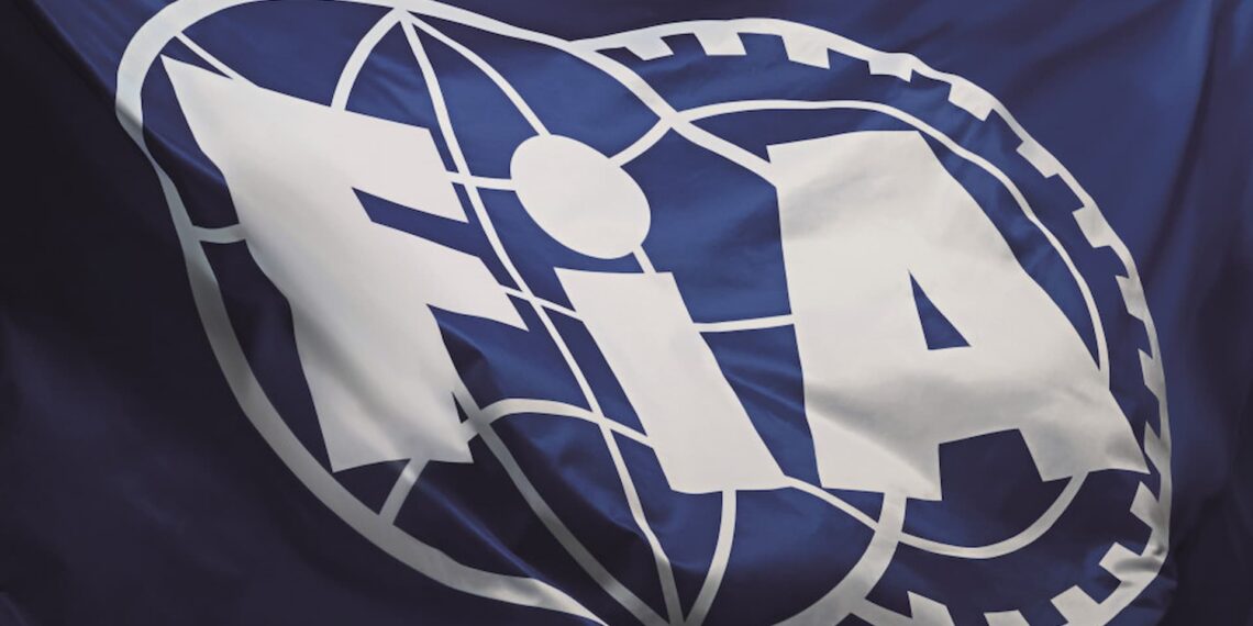 flag for the FIA