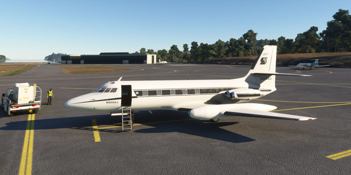 Microsoft Flight Simulator Jetstar