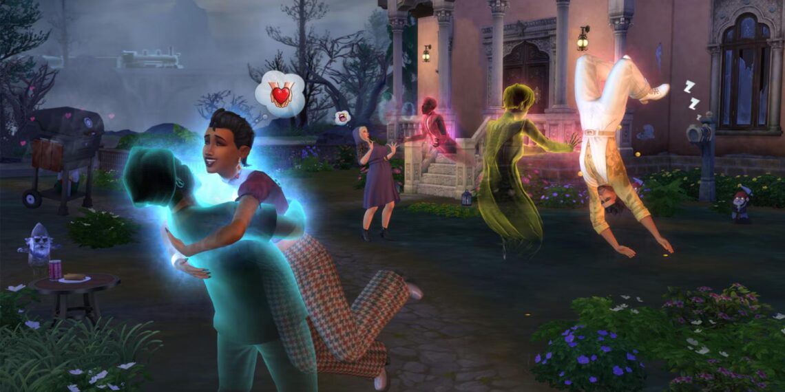 promo art for The Sims 4 Life and Death Expansion Pack