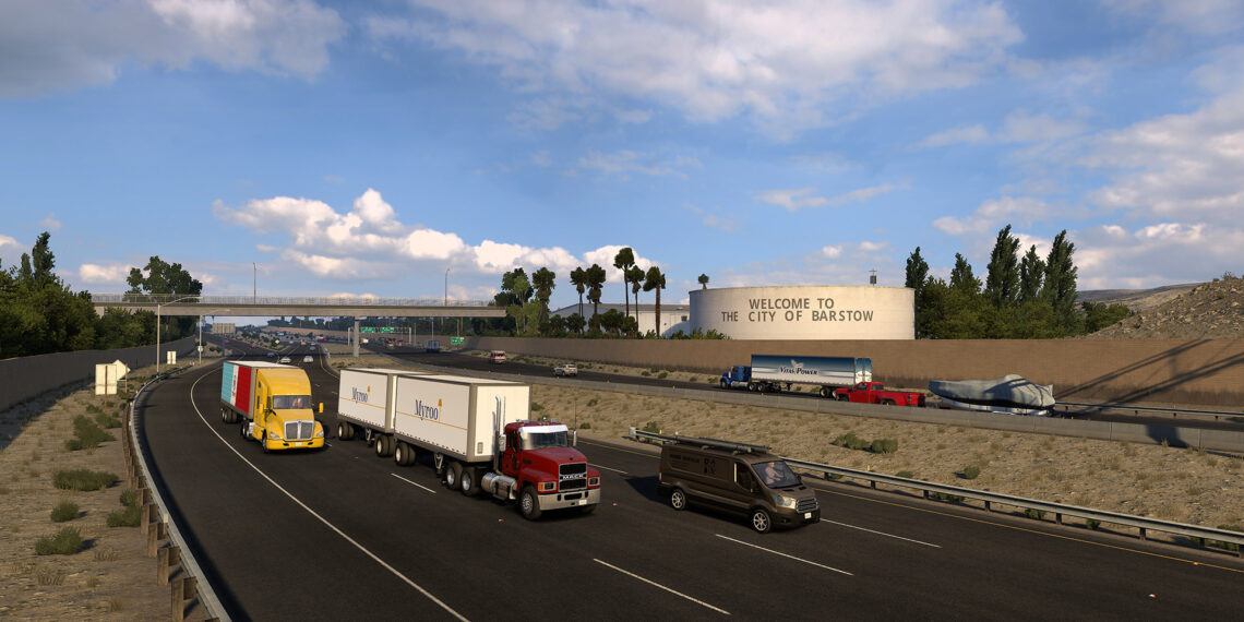 American Truck Simulator California Rework