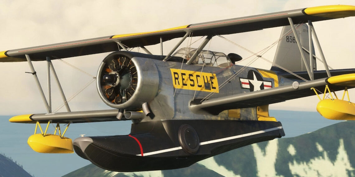 Microsoft Flight Simulator Grumann J2F Duck