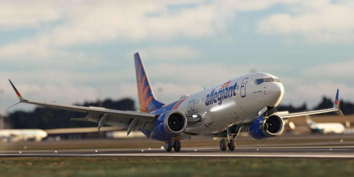 Microsoft Flight Simulator Boeing 737 MAX Allegiant