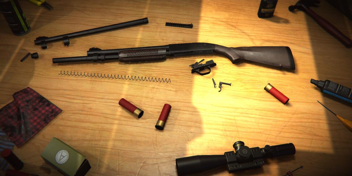 Gunsmith Simulator Celebrates Full Release With Discount, Grenade Launcher Weapons, & 2 New Rooms