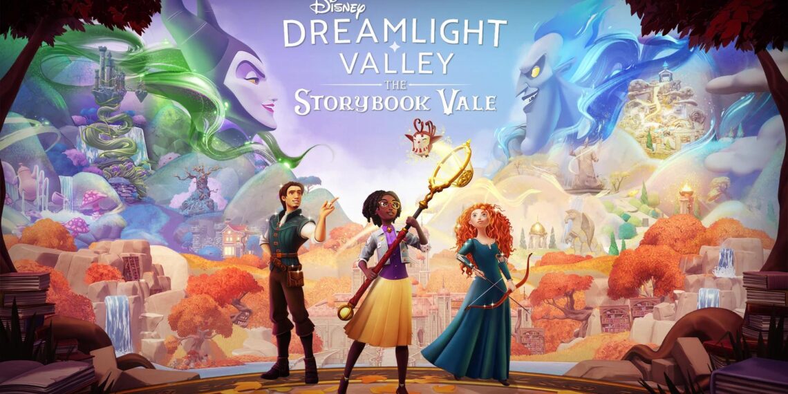 The Storybook Vale expansion pack Disney Dreamlight Valley