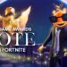 fortnite the game awards