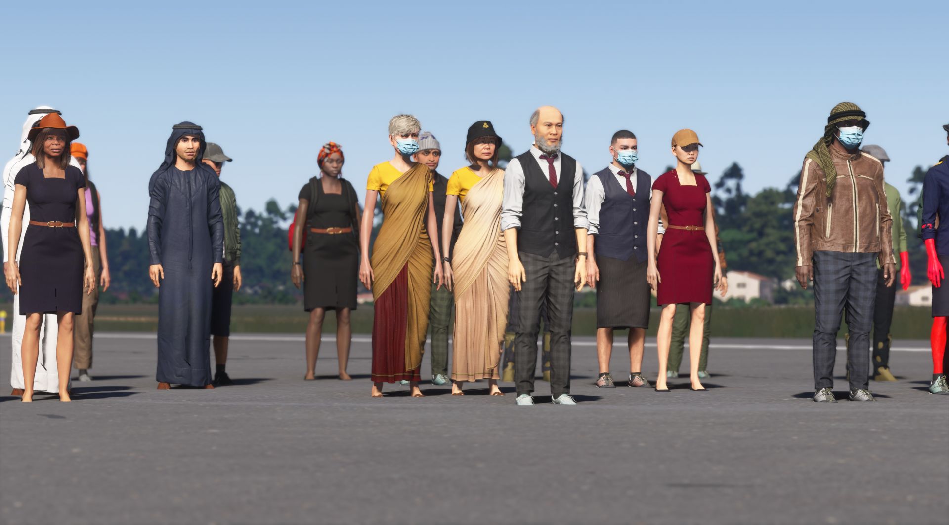 People in Microsoft Flight Simulator 2024