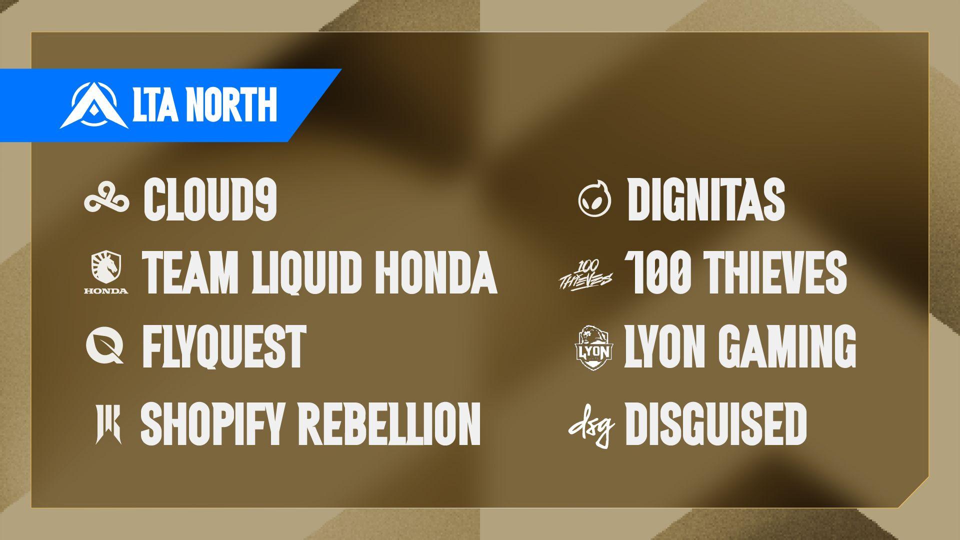 League of Legends LTA North