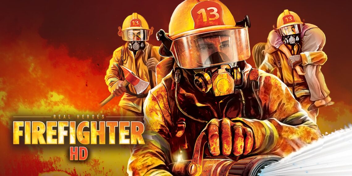 key art for Real Heroes Firefighter HD