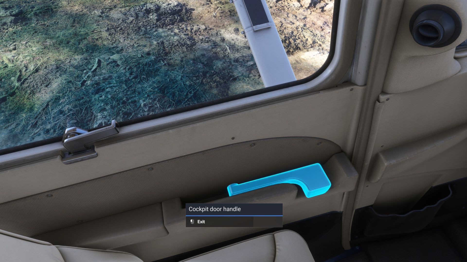 Microsoft Flight Simulator 2024 Door Handle