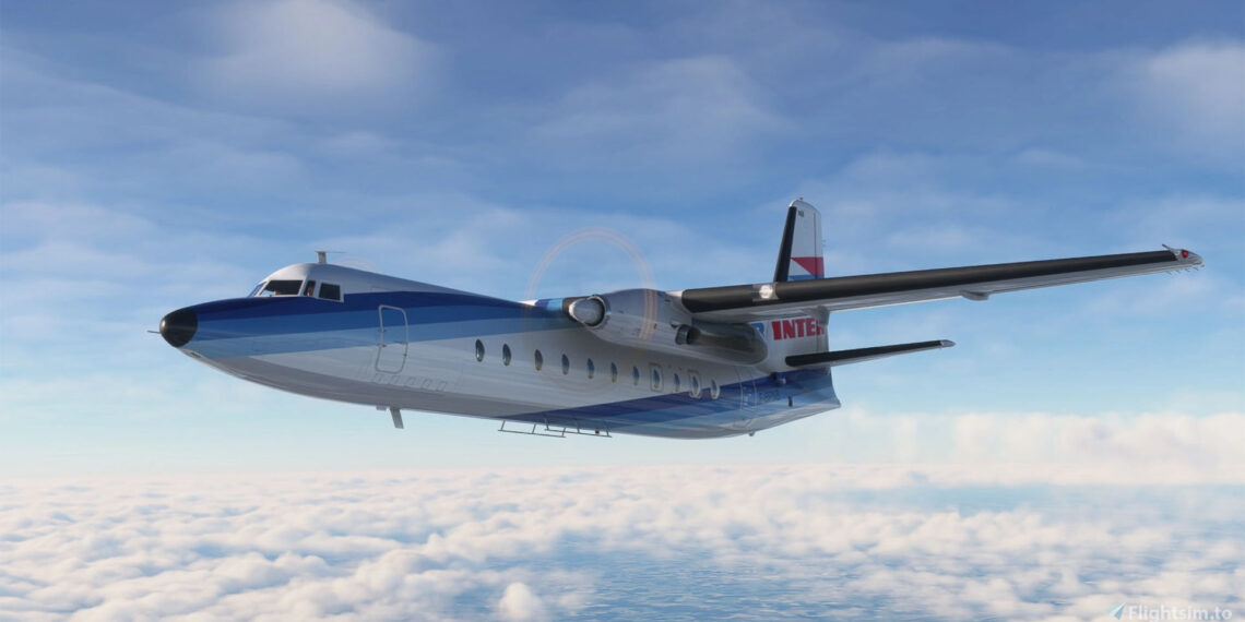 Microsoft Flight Simulator Fokker F27
