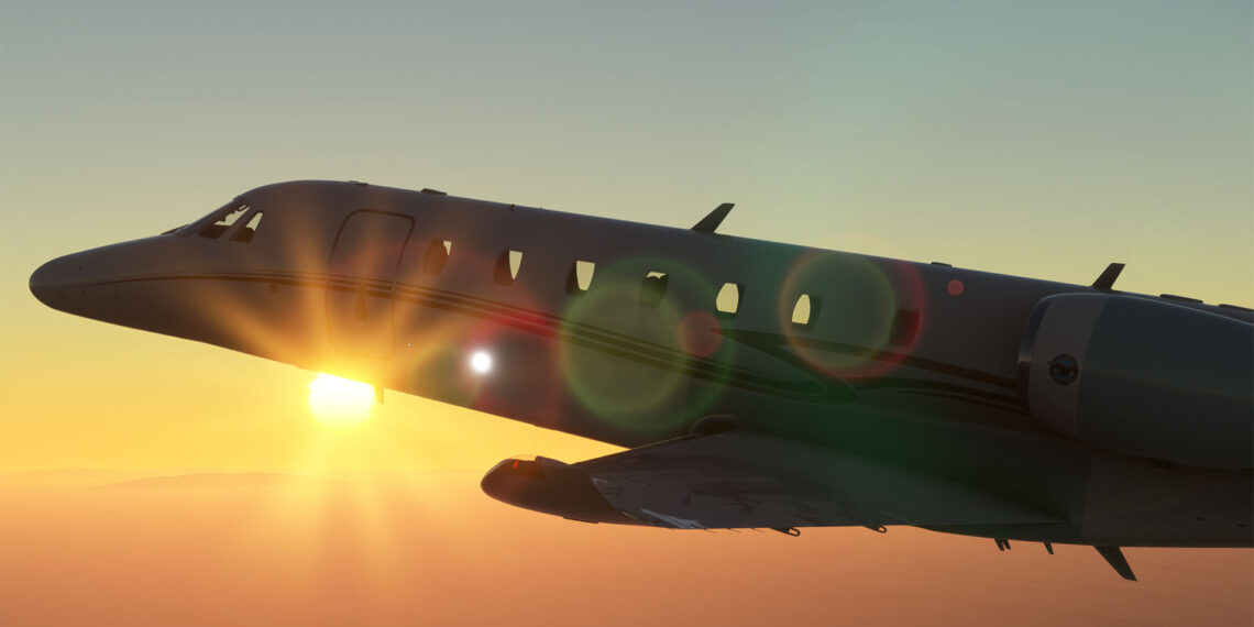 Microsoft Flight Simulator Cessna Citation Sovereign