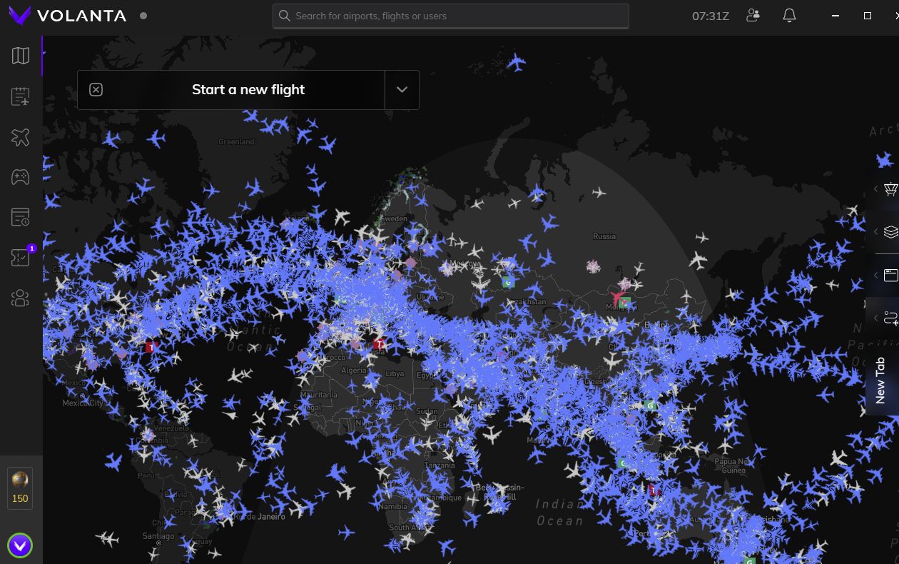 Volanta Very Busy due to the A380