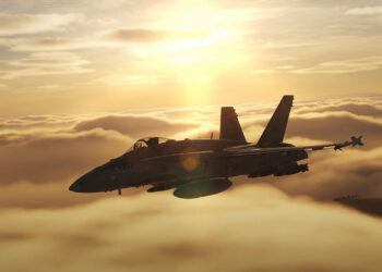 DCS World F18 Sunset