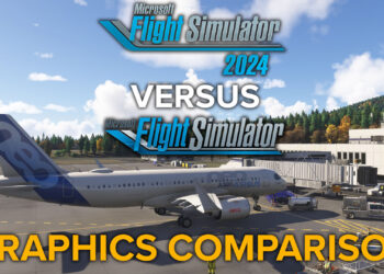 Microsoft Flight Simulator 2024 Graphics Comparison Hero