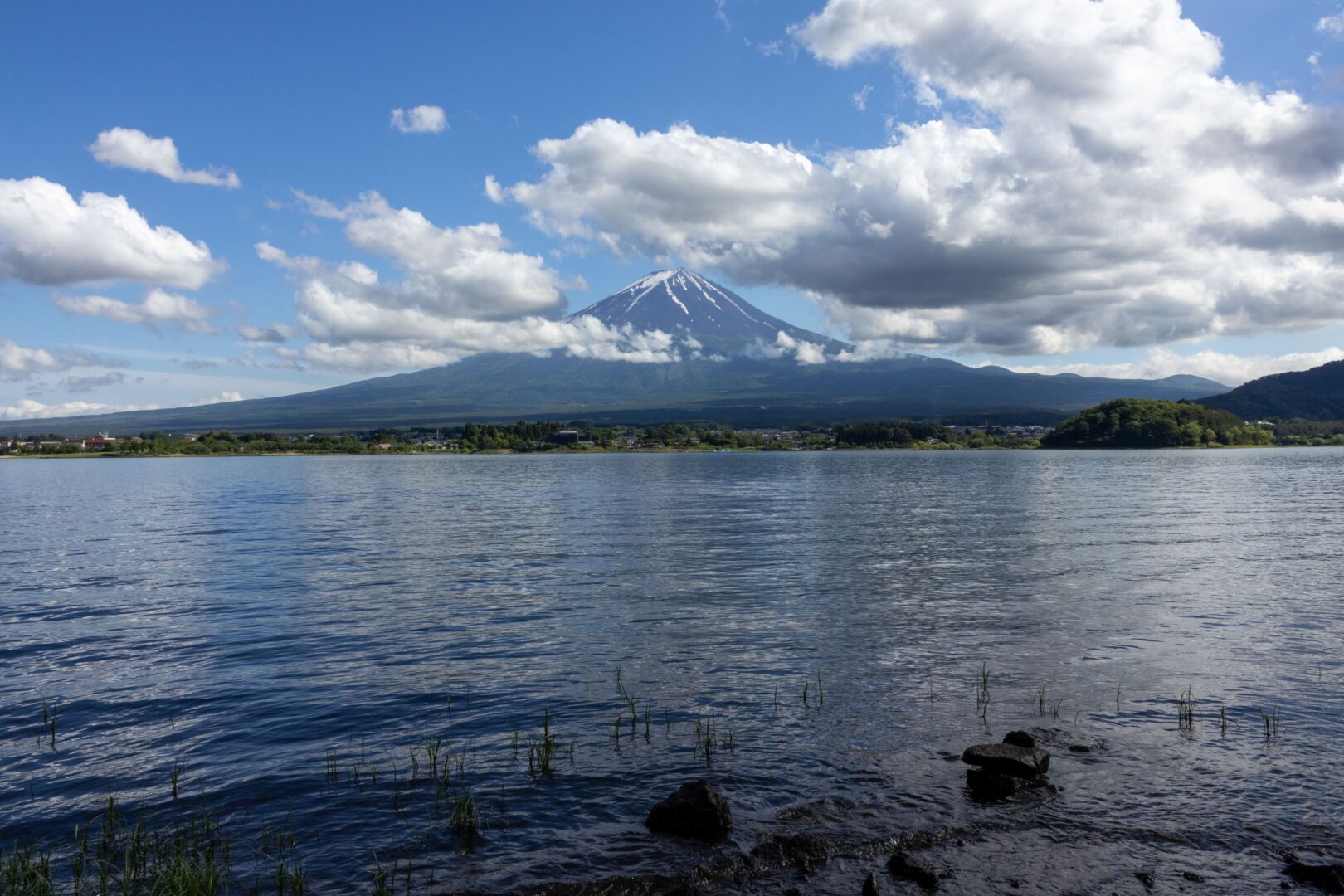 Mount Fuji in the real world.