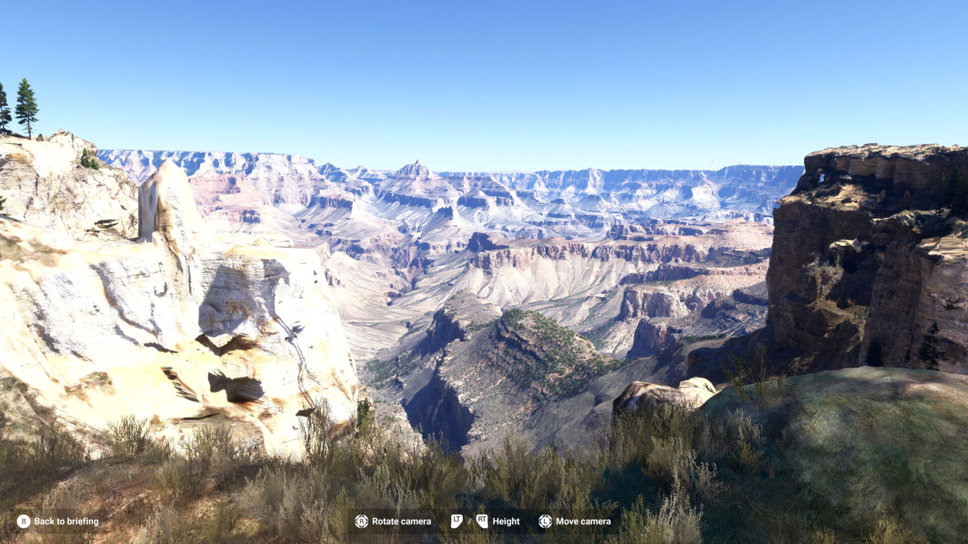 Grand Canyon in Microsoft Flight Simulator 2024