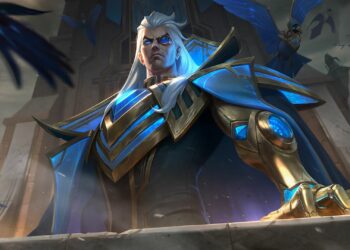 splash art for Hextech Swain