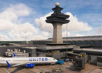 MSFS Washington Dulles by Amsim and Beautiful Model of the World