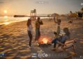beach fire in inZOI