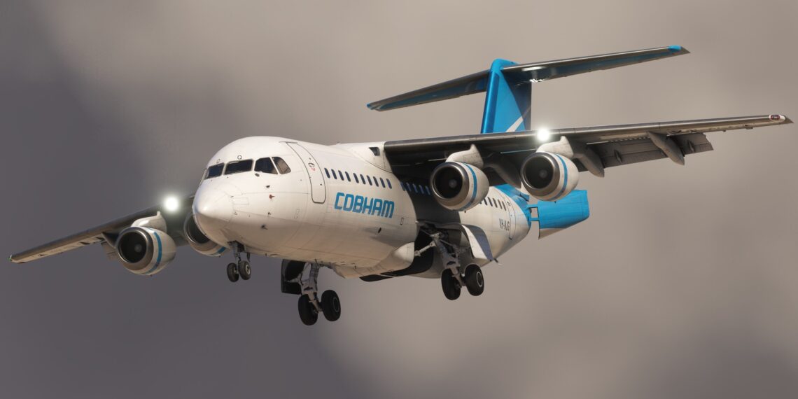 Microsoft Flight Simulator Avro RJ