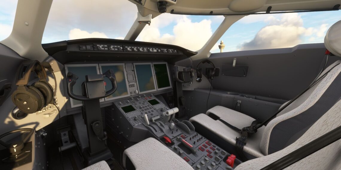 Microsoft Flight Simulator Bombardier Challenger 350