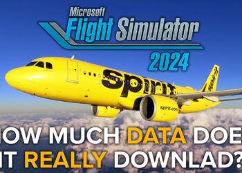 Microsoft Flight Simulator 2024 – How Much Data Does it Really Download from the Cloud?