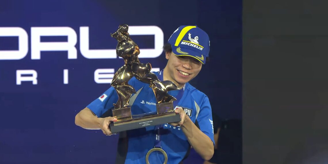 Gran Turismo World Tour Nations Cup Winner Takuma Miyazono