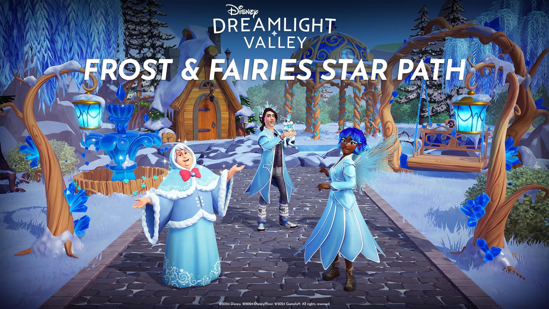 Disney Dreamlight Valley Frost and Fairies Star Path