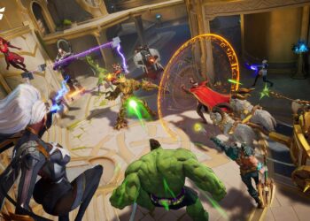 team fight in Marvel Rivals