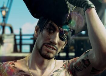 Goro Majima in Like a Dragon: Pirate Yakuza in Hawaii