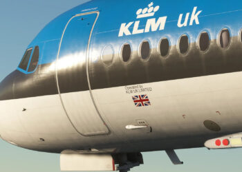 Microsoft Flight Simulator Fokker F100