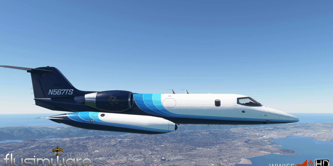 Microsoft Flight Simulator Learjet