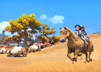 riding horse in My Time at Sandrock