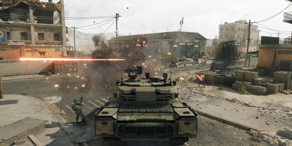 tank in Delta Force