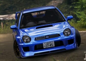 blue subaru JDM: Japanese Drift Master